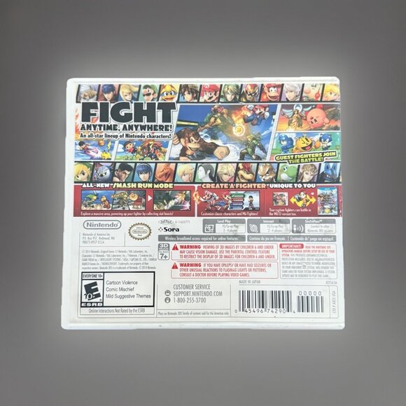 Super Smash Bros - Nintendo 3DS Complete in Box CIB Manual TESTED WORKING READ!! - Picture 2 of 16